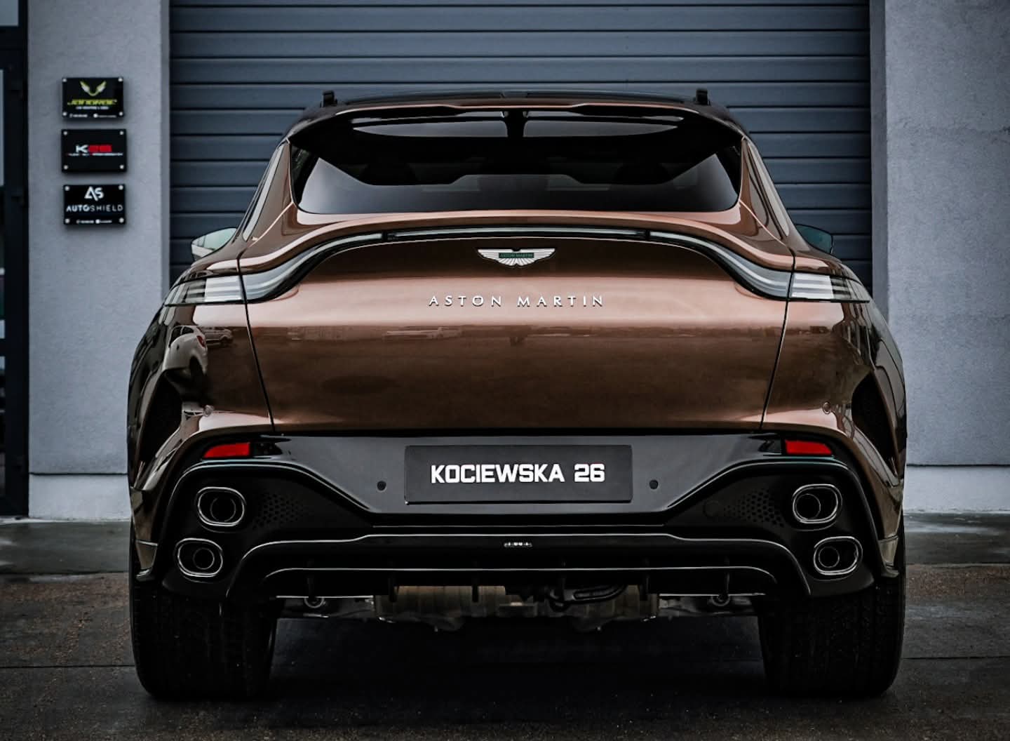 Aston Martin DBX — Rear Shot